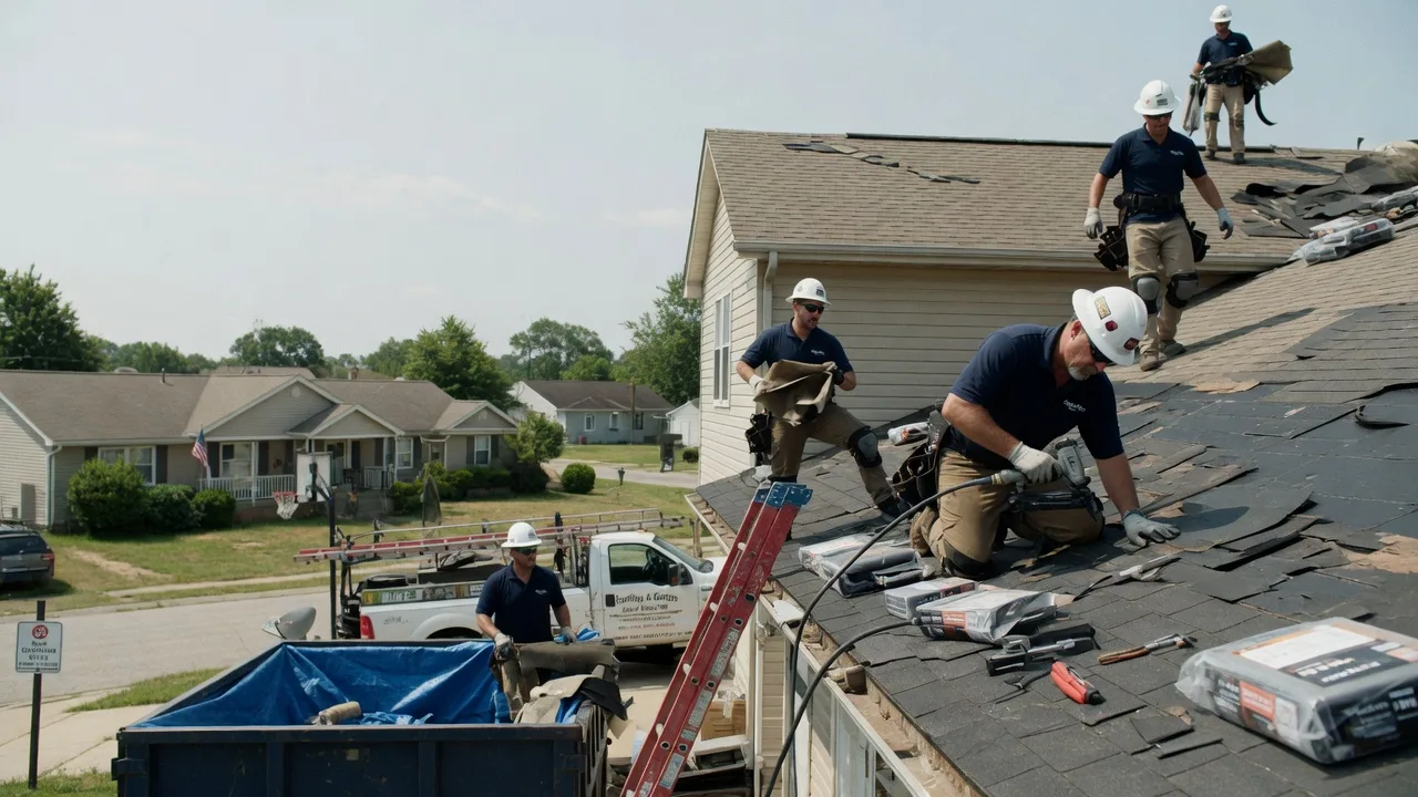 Roof Replacement in Kents Store, VA near me
